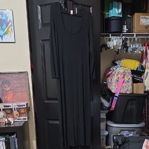 Victoria's Secret Black Long Sleeve Dress